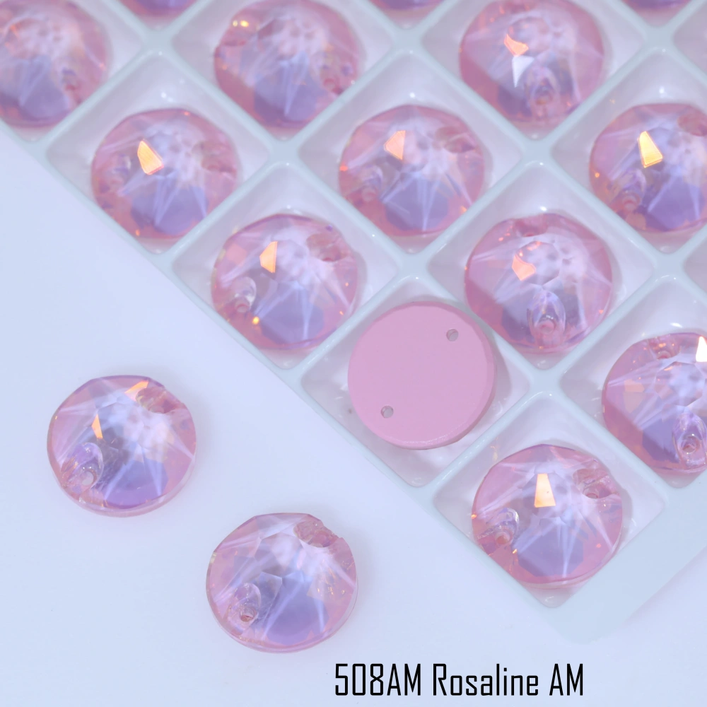 Rhinestone Xirius Sew-on Stone Crystal Paint Effect AM Fancy Glass Sewing Stones for Clothing  Decoration Stone Hand-Sewn Stone