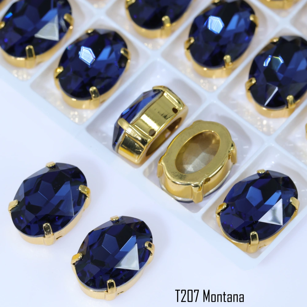 Large Size High-Quality Sparkling Oval Fancy Stones Glass Crystal Rhinestones 20mm 30mm for DIY Jewelry Making Wedding Dress Bag