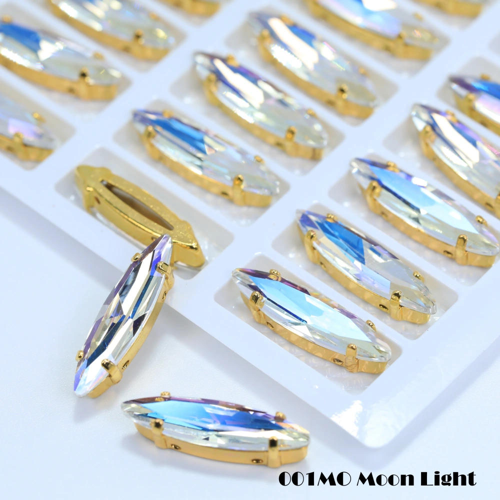 All Size Colour Sphinx Eye Fancy Stone Glass Crystal Sew on Rhinestones Gold Silver Claw Rhinestones For Garment Clothes Bags