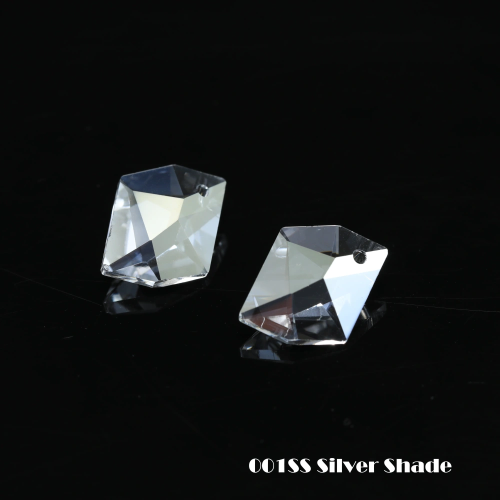 Bling 6680 Cosmic Pendant Crystal Charms Sparkling Single Hole Rhinestones for DIY Jewelry Making Necklace Earring Accessories