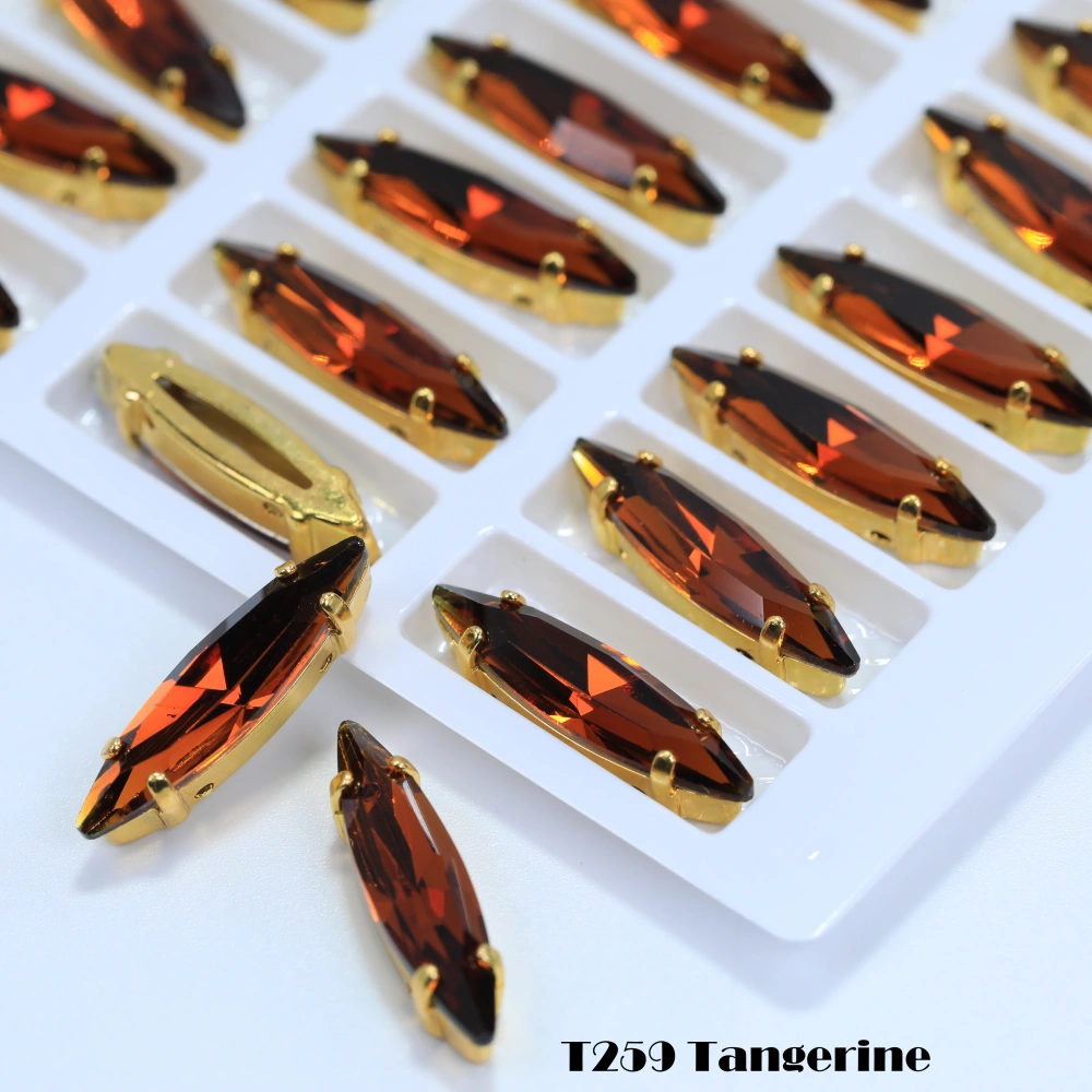 All Size Colour Sphinx Eye Fancy Stone Glass Crystal Sew on Rhinestones Gold Silver Claw Rhinestones For Garment Clothes Bags