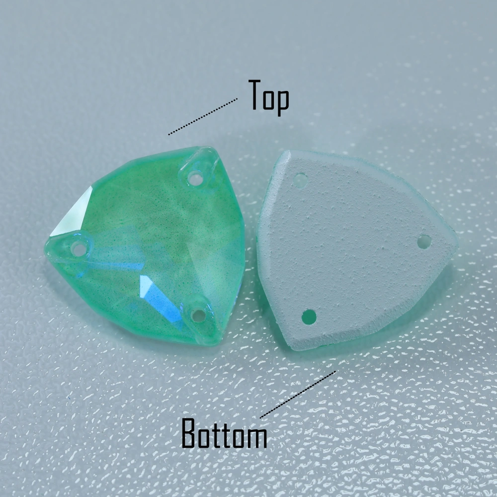 Trilliant Sew-on Rhinestones Top Quality Glass Crystal Paint Effect EN FlatBack Easy to Sew for Wedding Dress Jacket Bag Shoes