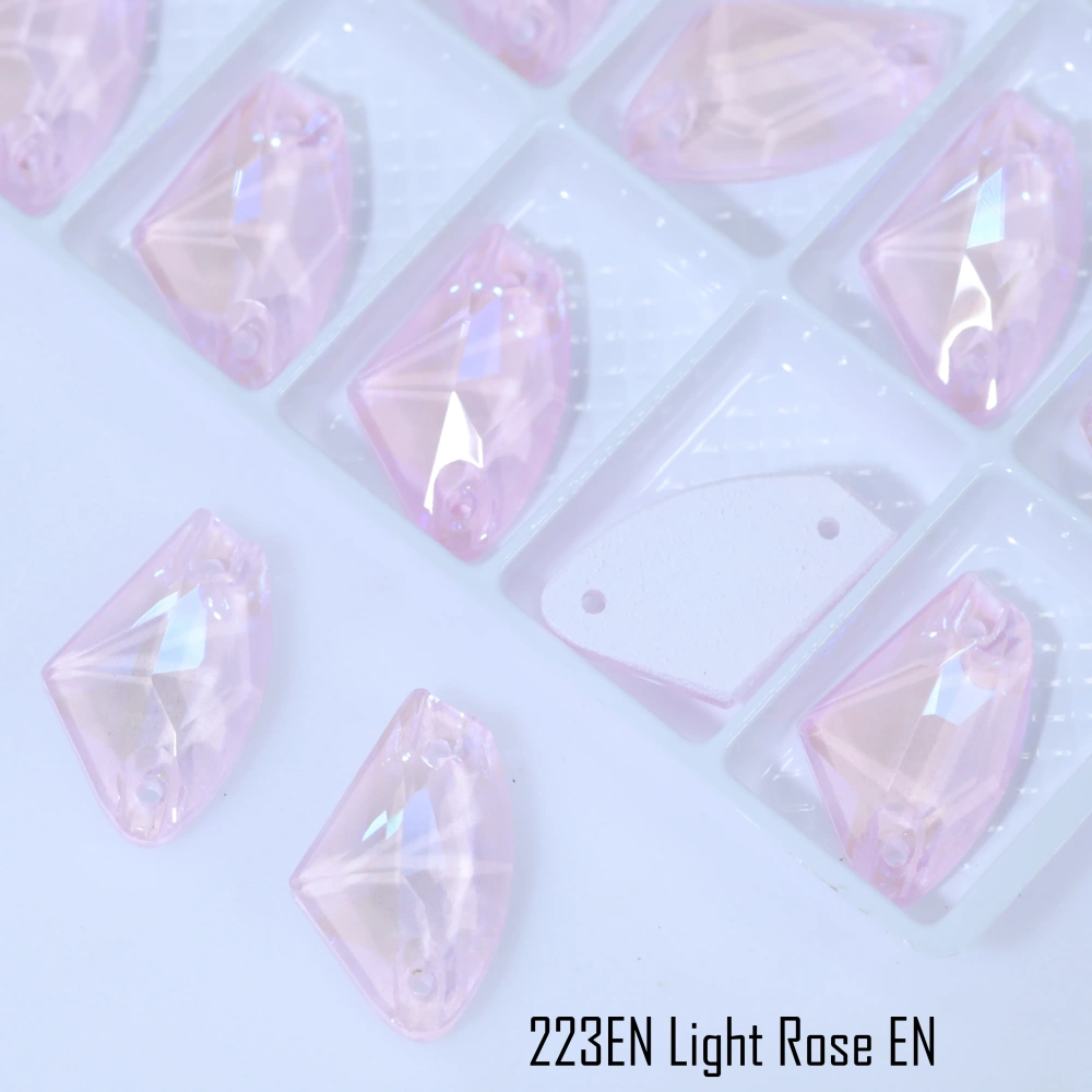 Sparkly Galactic Sew-On EN Rhinestones High-Grade Glass Crystal Iridescent Sparkling Shimmer Clothing Phone Case Hair Clip DIY