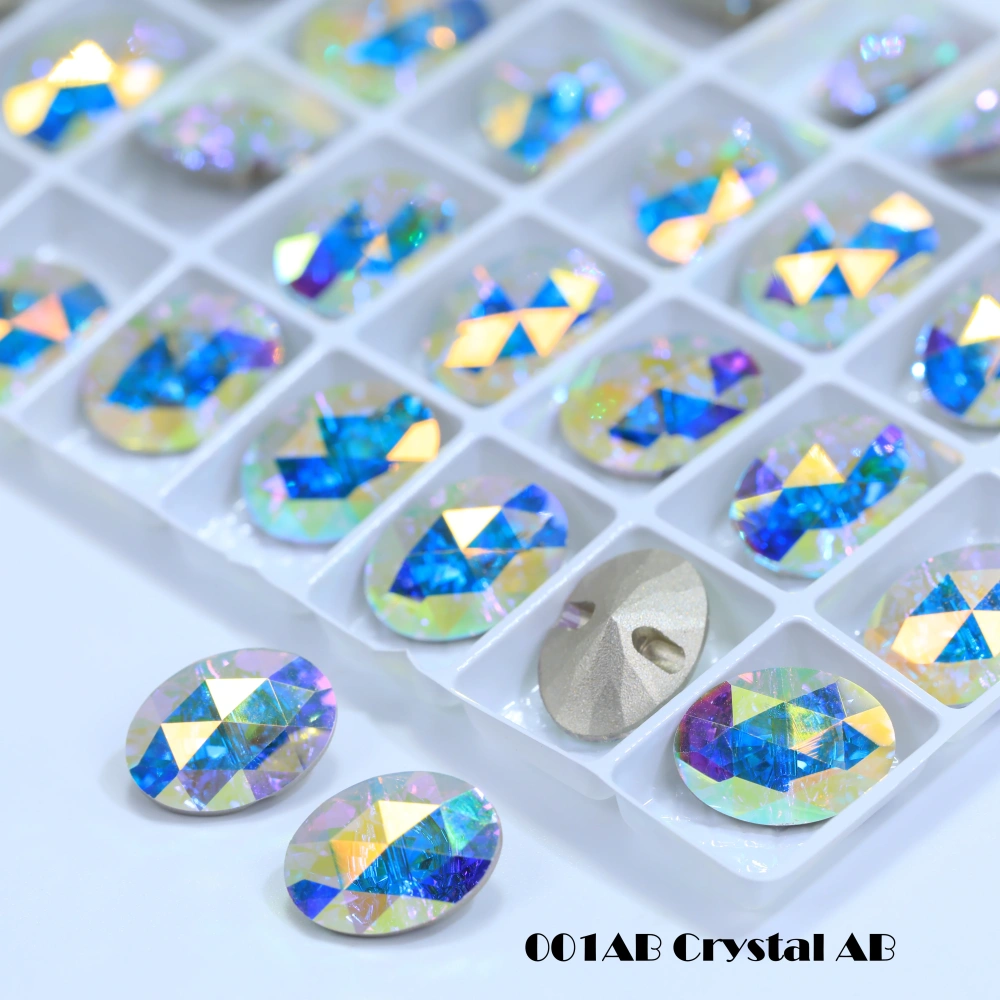 24/36PCS Oval Cross Hole Sewing Buttons Durable Fastener Clothing Buckles For DIY Apparel Dress Sweater Craft Supplies
