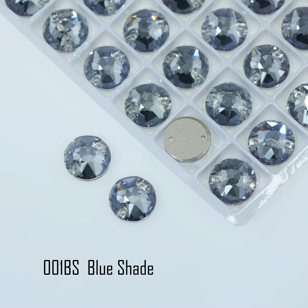Rhinestone Xirius Sew-on Stone Crystal Plating Effect Glass Sewing Stones for Clothing Clothing Decoration Stone Hand-Sewn Stone