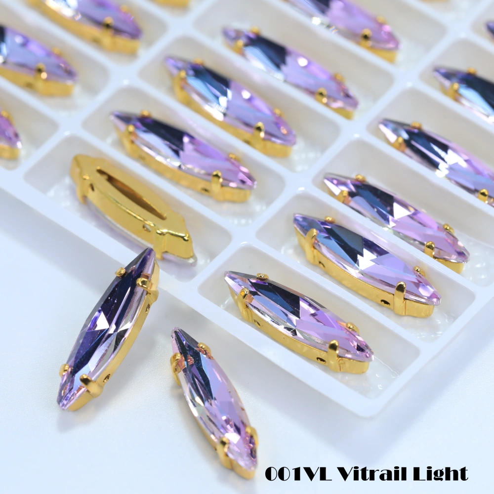 All Size Colour Sphinx Eye Fancy Stone Glass Crystal Sew on Rhinestones Gold Silver Claw Rhinestones For Garment Clothes Bags
