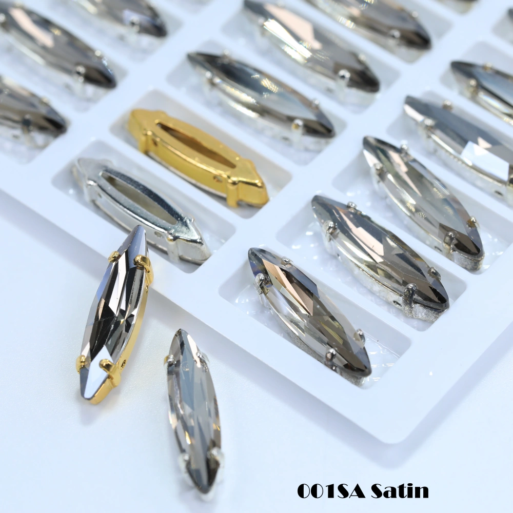All Size Colour Sphinx Eye Fancy Stone Glass Crystal Sew on Rhinestones Gold Silver Claw Rhinestones For Garment Clothes Bags