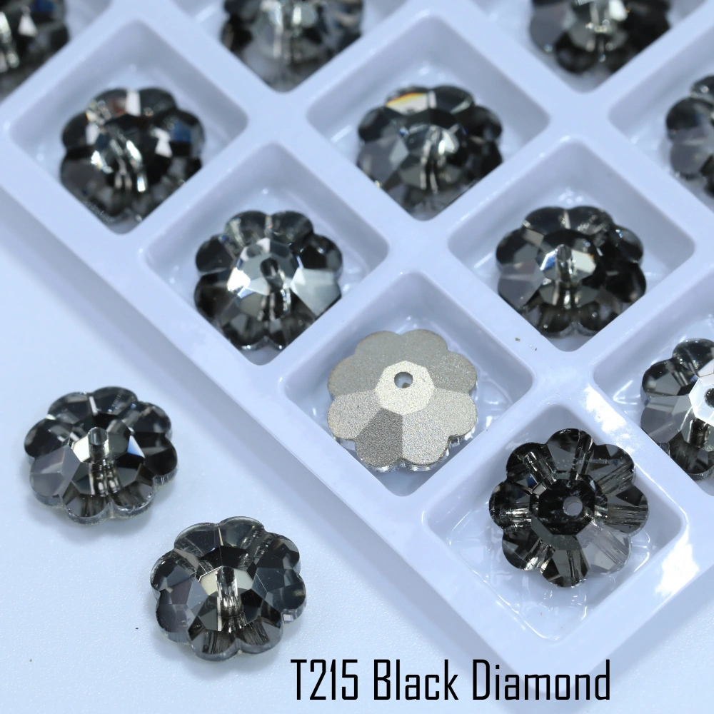 Rhinestone Marguerite Lochrose Sew-on Stone Glitter Crystal Sparkling Glass Sewing Stones for DIY clothing and wedding dresses