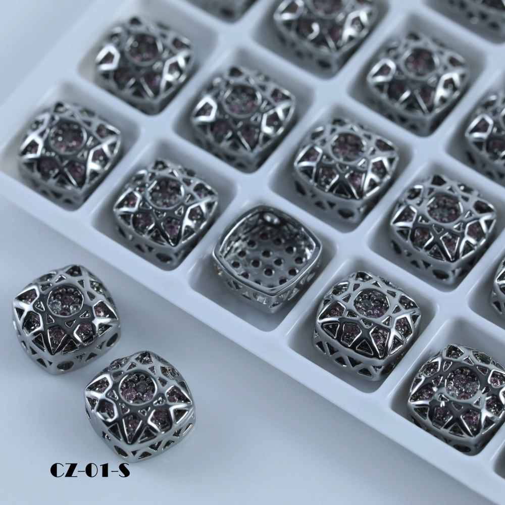 Fat Square Claw Rhinestones Drill Cube Series Cushion Stone Crystal DIY Bags Shoes Wedding Dress Apparel Handmade Craft Supplies