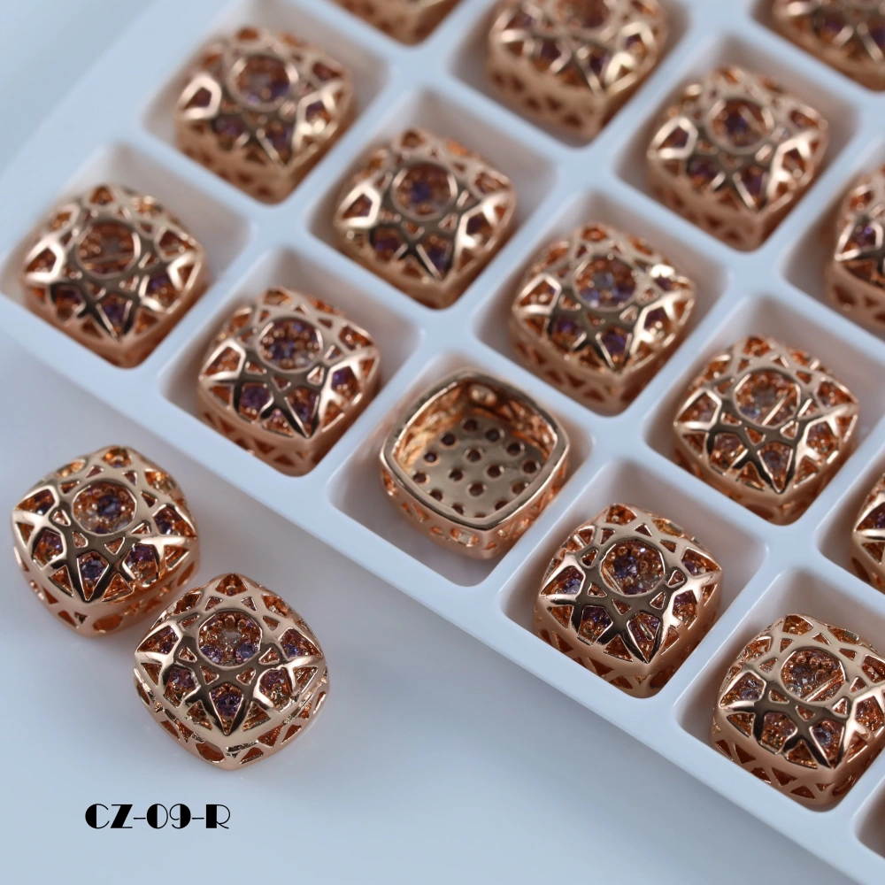 Fat Square Claw Rhinestones Drill Cube Series Cushion Stone Crystal DIY Bags Shoes Wedding Dress Apparel Handmade Craft Supplies