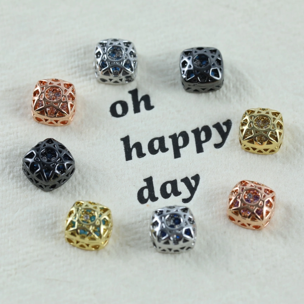Fat Square Claw Rhinestones Drill Cube Series Cushion Stone Crystal DIY Bags Shoes Wedding Dress Apparel Handmade Craft Supplies