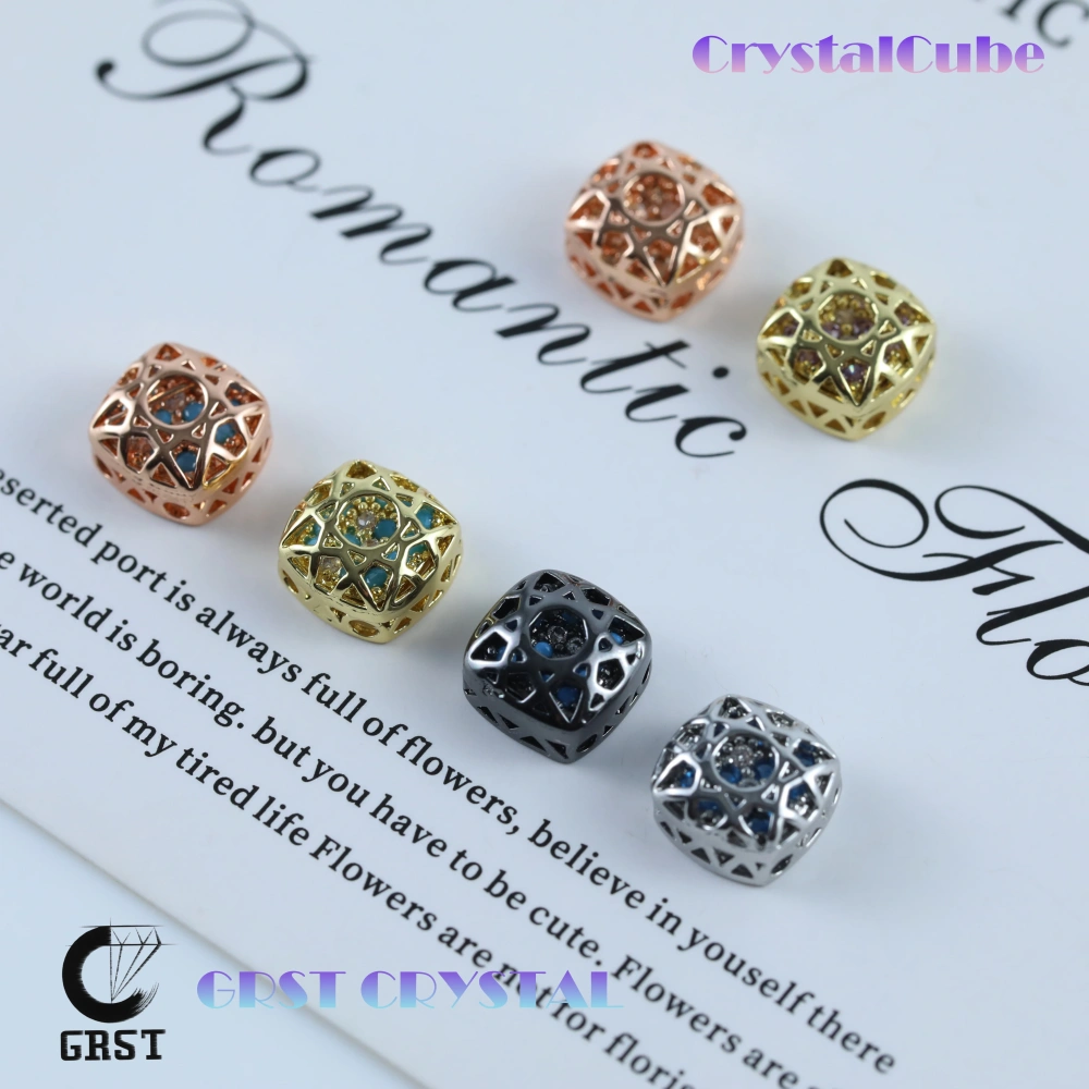Fat Square Claw Rhinestones Drill Cube Series Cushion Stone Crystal DIY Bags Shoes Wedding Dress Apparel Handmade Craft Supplies