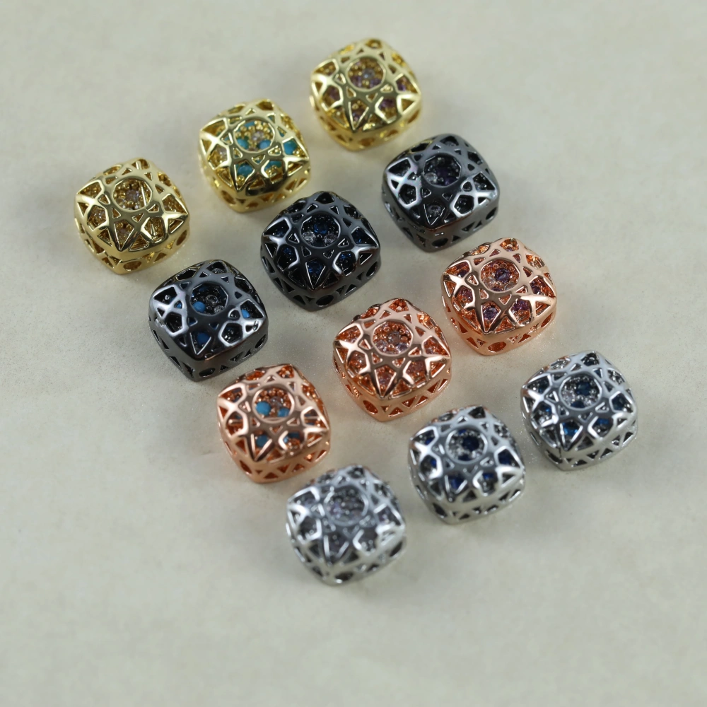 Fat Square Claw Rhinestones Drill Cube Series Cushion Stone Crystal DIY Bags Shoes Wedding Dress Apparel Handmade Craft Supplies