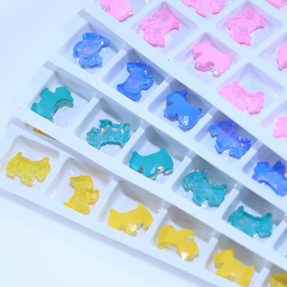 DV4081 Bulldog Point Back Claw Rhinestones Sparkling Crystal For DIY Hair Ornaments Nail Art Bags Shoes Wedding Dress Supplies
