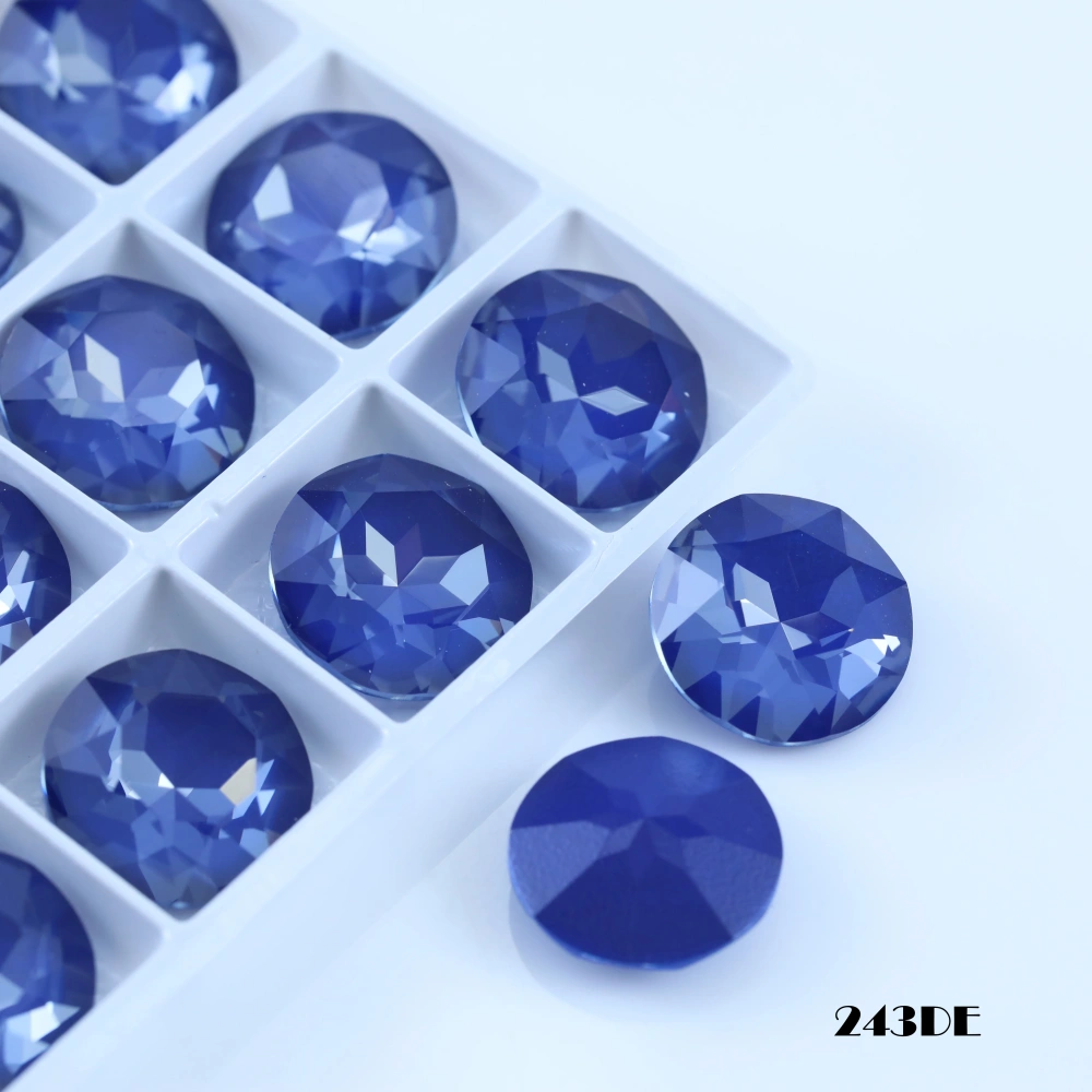 Royal Gem Series Sparkling Crystal stone Flower Pointed Back Sew On Rhinestones DIY Accessories For Bags Shoes Wedding Dress