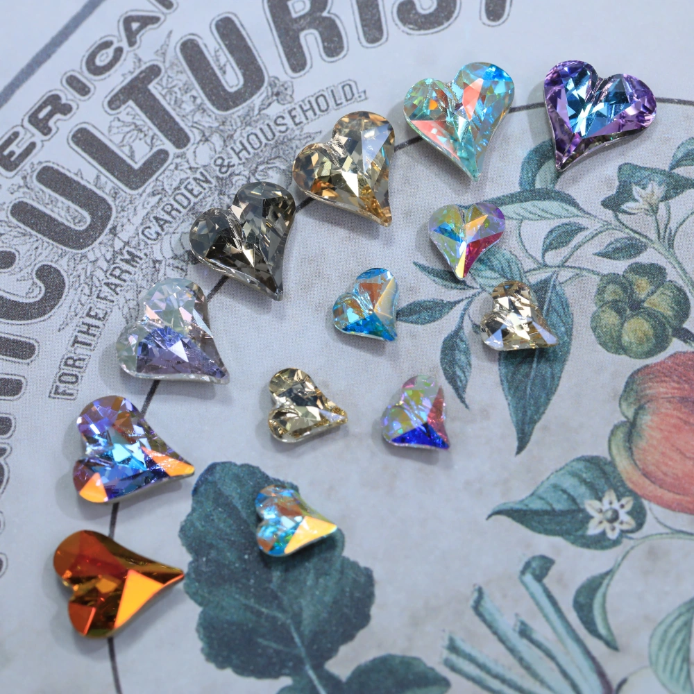 Sparkling Crystal Pro Series 4810 Sweet Heart Point Back Rhinestones Fancy For Bags Shoes Wedding Dress DIY Handmade Supplies