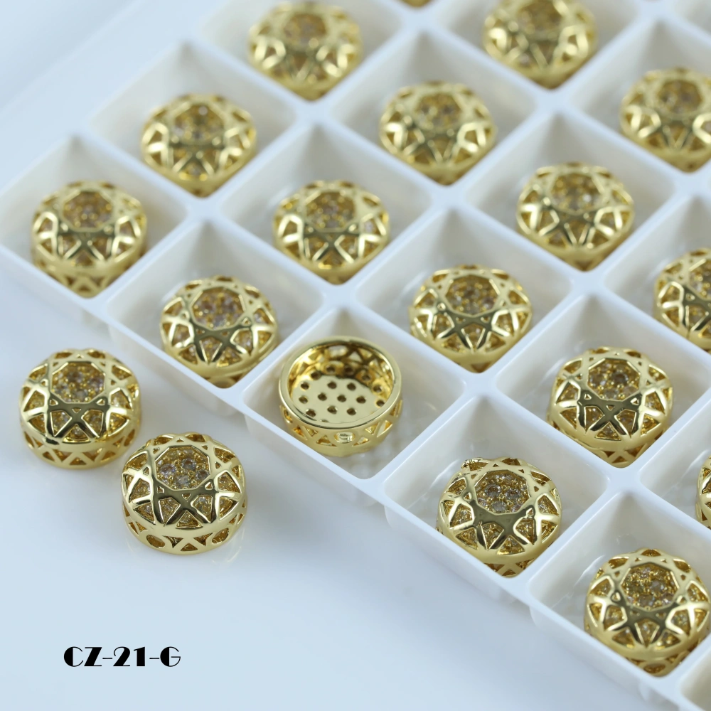 Shiny Crystal Round Claw Rhinestones Drill Cube Series For DIY Jewelry Making Accessories Bags Shoes Wedding Dress Decoration