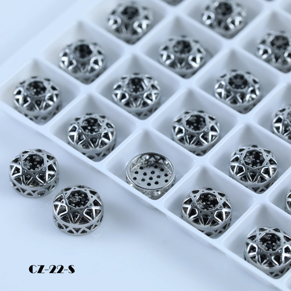 Shiny Crystal Round Claw Rhinestones Drill Cube Series For DIY Jewelry Making Accessories Bags Shoes Wedding Dress Decoration