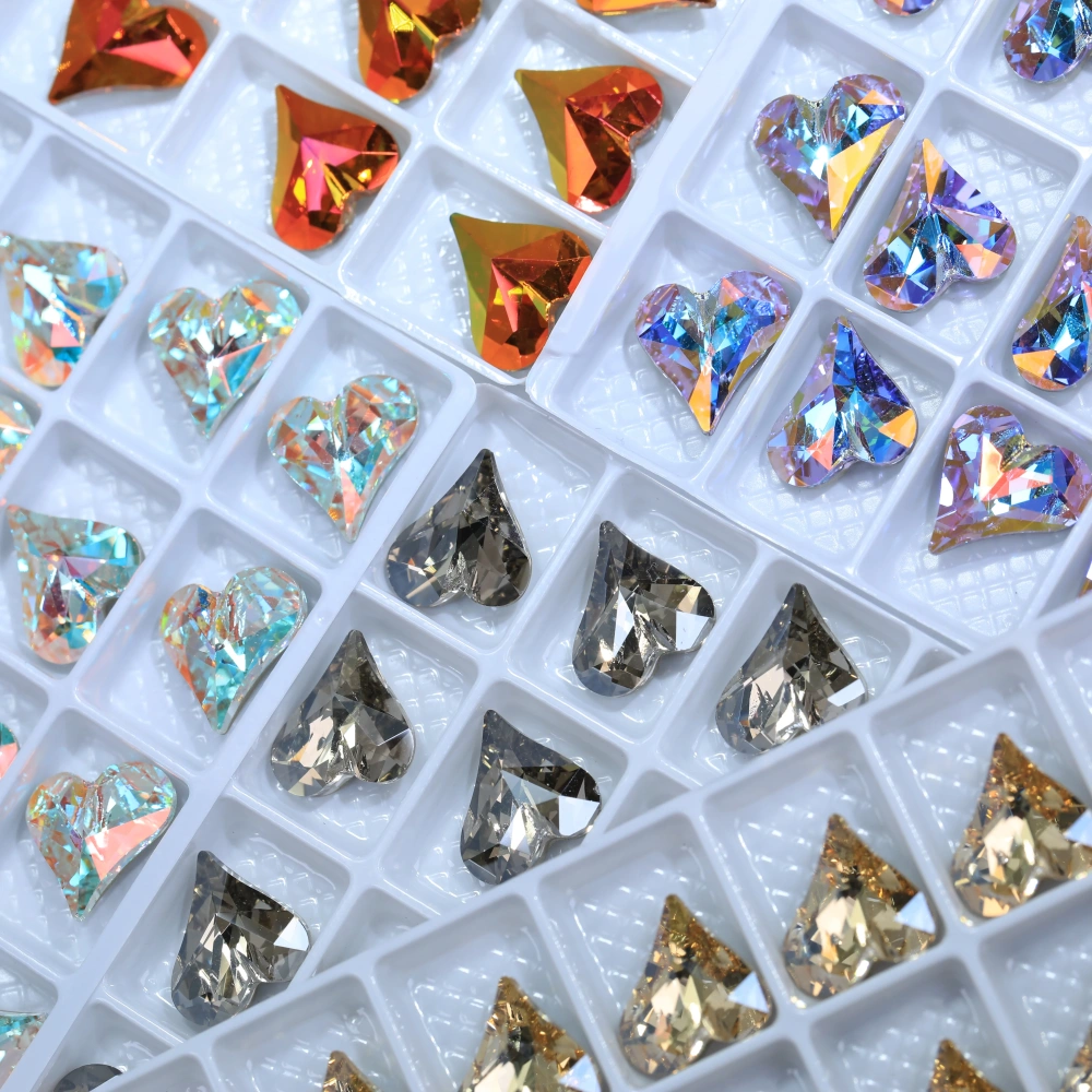 Sparkling Crystal Pro Series 4810 Sweet Heart Point Back Rhinestones Fancy For Bags Shoes Wedding Dress DIY Handmade Supplies