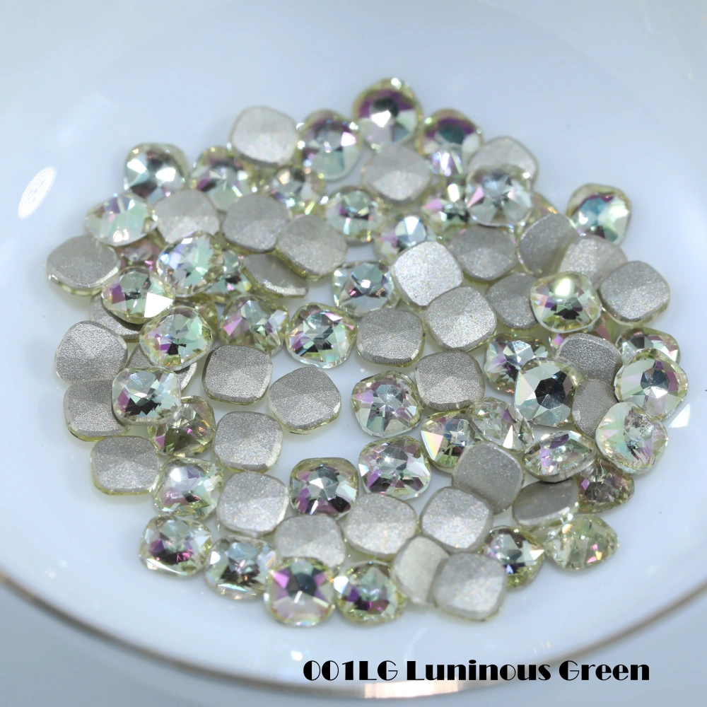Cushion Flat Back Bevel Edge Rhinestones Plus Sparkling Crystal DIY Accessories Nail Art Bags Wedding Dress Handcraft Supplies