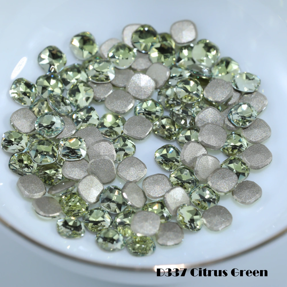 Cushion Flat Back Bevel Edge Rhinestones Plus Sparkling Crystal DIY Accessories Nail Art Bags Wedding Dress Handcraft Supplies
