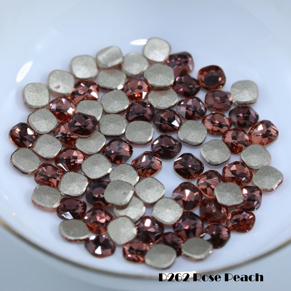Cushion Flat Back Bevel Edge Rhinestones Plus Sparkling Crystal DIY Accessories Nail Art Bags Wedding Dress Handcraft Supplies