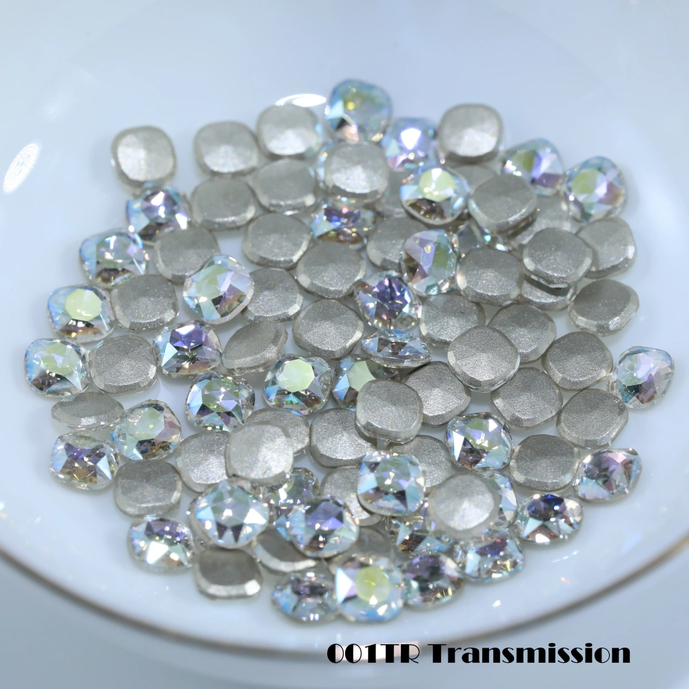Cushion Flat Back Bevel Edge Rhinestones Plus Sparkling Crystal DIY Accessories Nail Art Bags Wedding Dress Handcraft Supplies