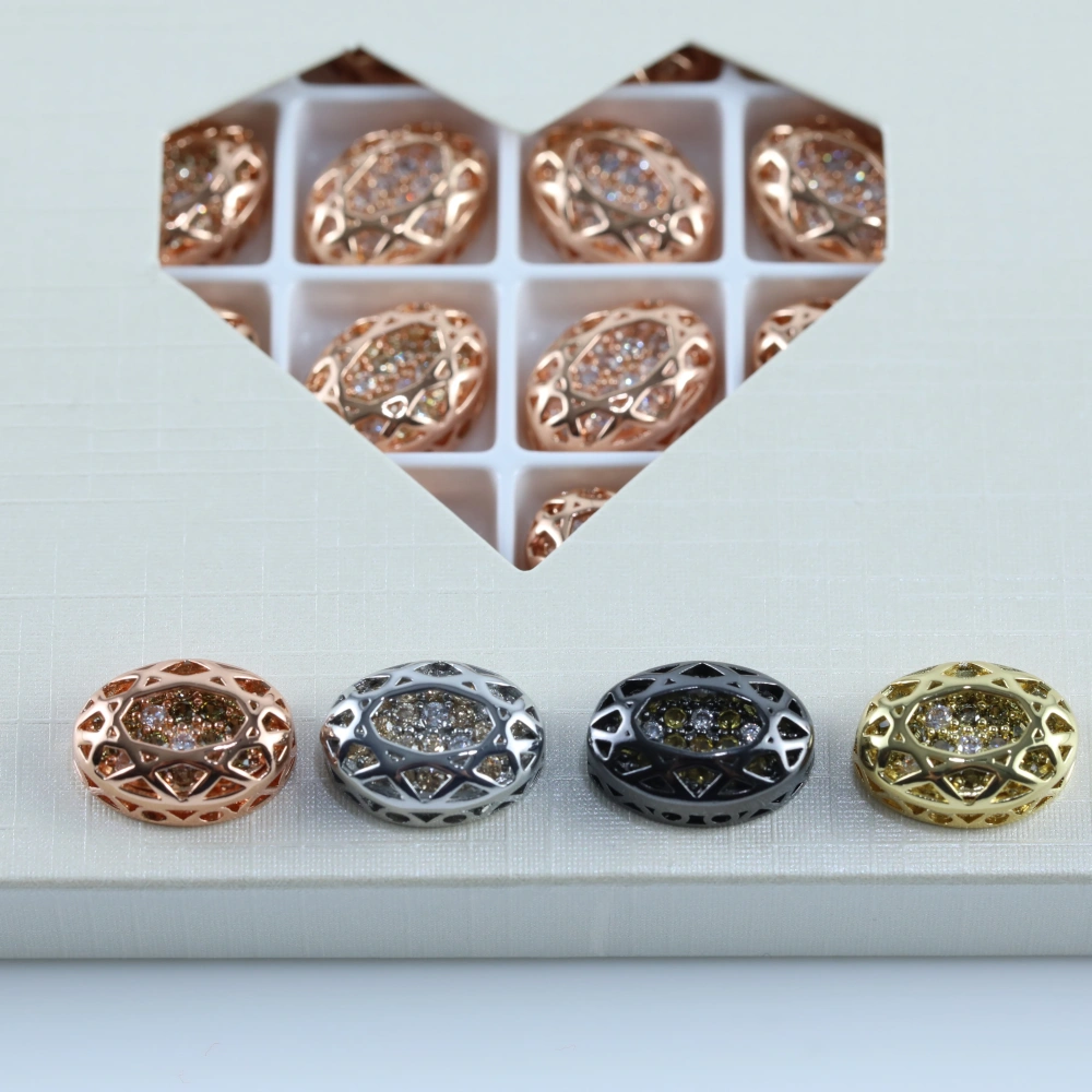 Sparkling Crystal Cube Series Oval Claw Rhinestones Drill DIY Accessories For Bags Shoes Wedding Dress Handmade Craft Supplies