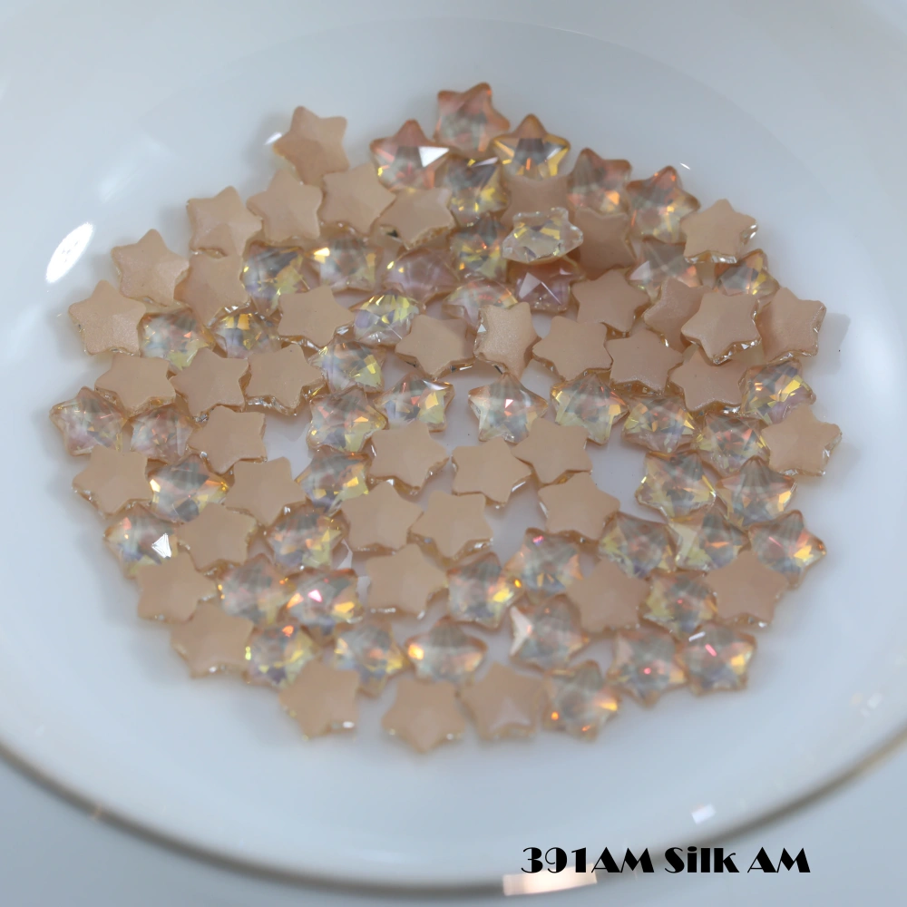 Shiny Crystal Stone Star Flat Back Bevel Edge Plus Rhinestones For Nail Art Bag Wedding Dress DIY Accessories Handcraft Supplies