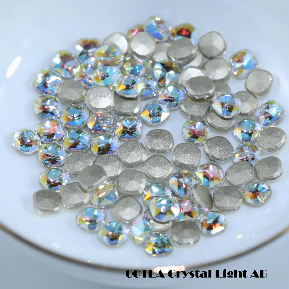 Cushion Flat Back Bevel Edge Rhinestones Plus Sparkling Crystal DIY Accessories Nail Art Bags Wedding Dress Handcraft Supplies