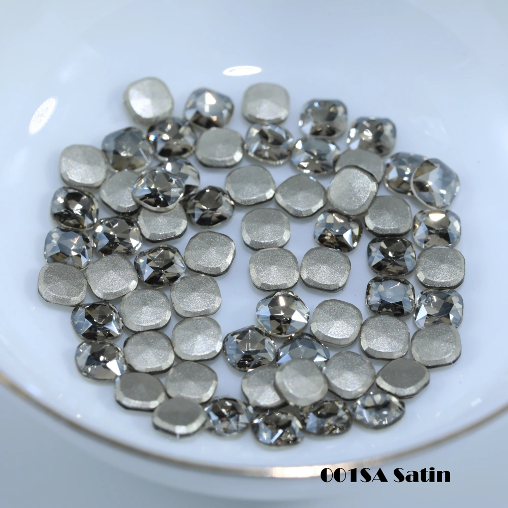 Cushion Flat Back Bevel Edge Rhinestones Plus Sparkling Crystal DIY Accessories Nail Art Bags Wedding Dress Handcraft Supplies