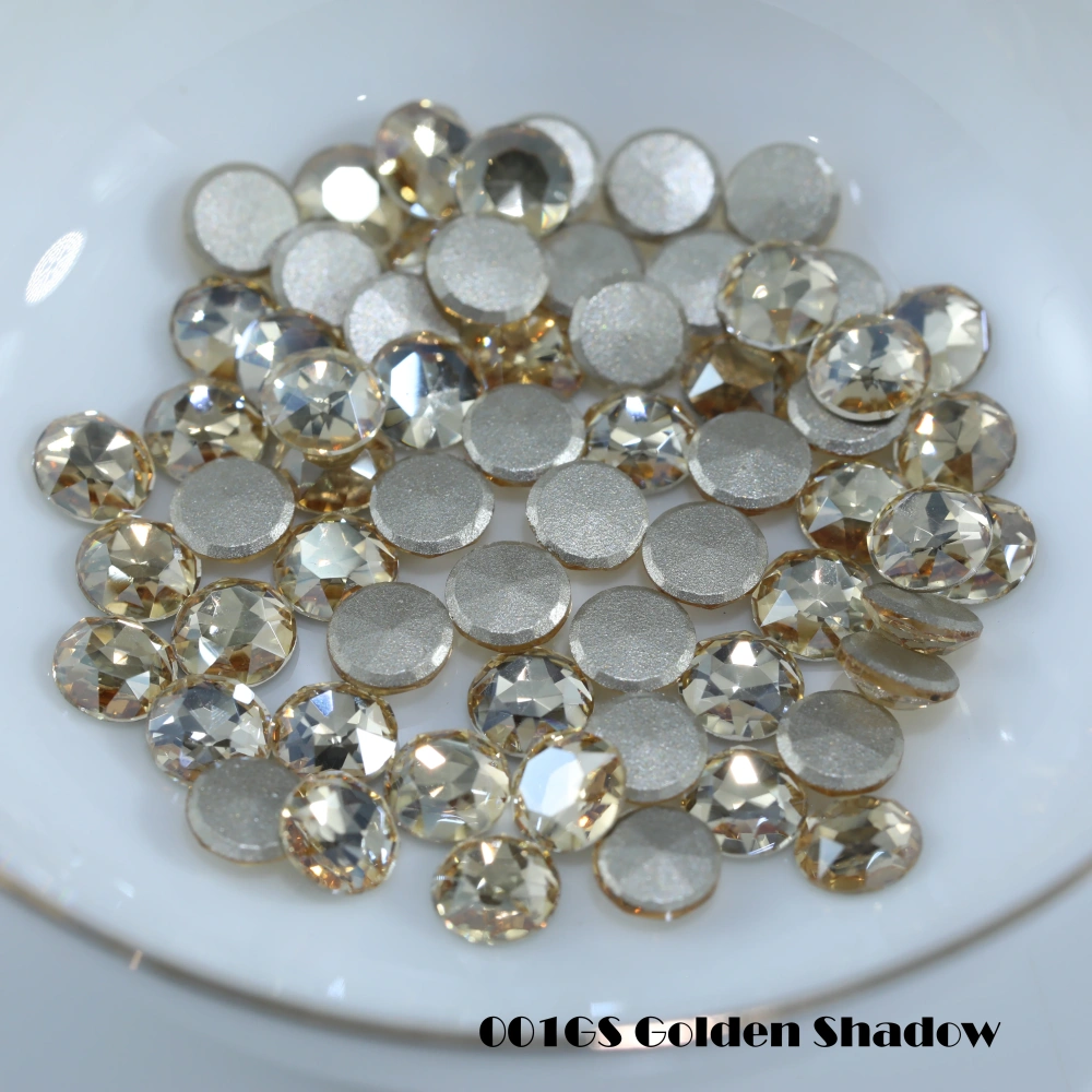 Round Flat Back Bevel Edge Plus Rhinestone Sparkling Crystal DIY Accessories Handcraft Supplies For Nail Art Bags Wedding Dress