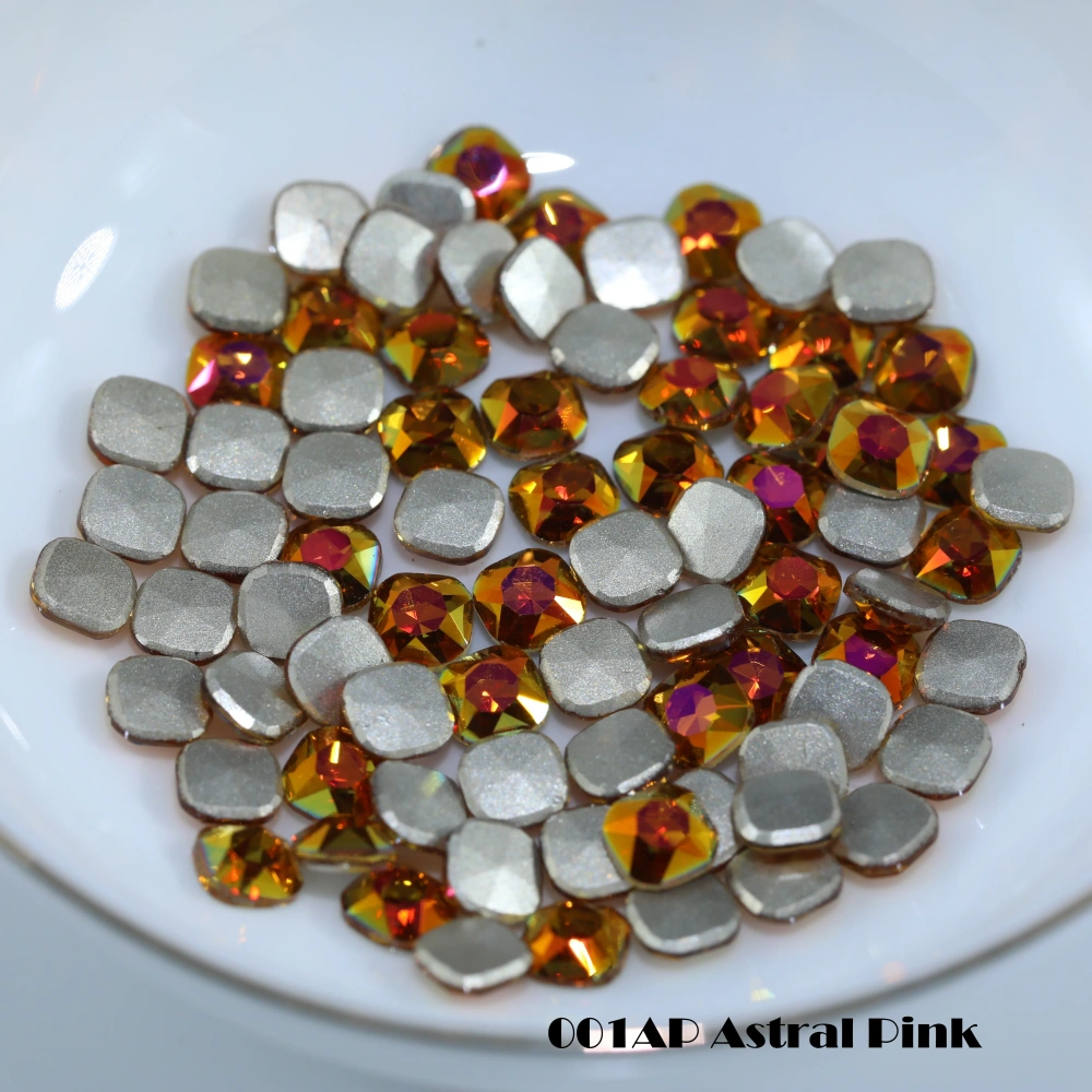 Cushion Flat Back Bevel Edge Rhinestones Plus Sparkling Crystal DIY Accessories Nail Art Bags Wedding Dress Handcraft Supplies