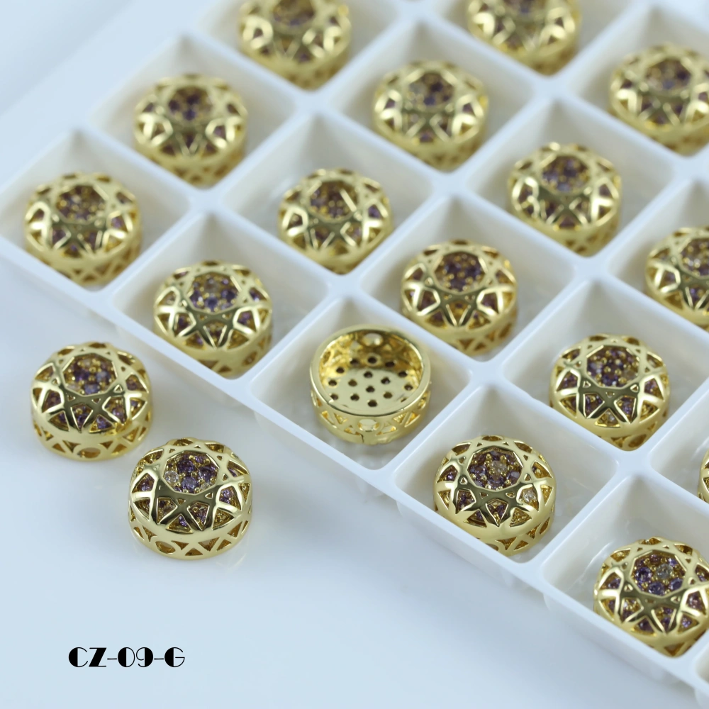 Shiny Crystal Round Claw Rhinestones Drill Cube Series For DIY Jewelry Making Accessories Bags Shoes Wedding Dress Decoration