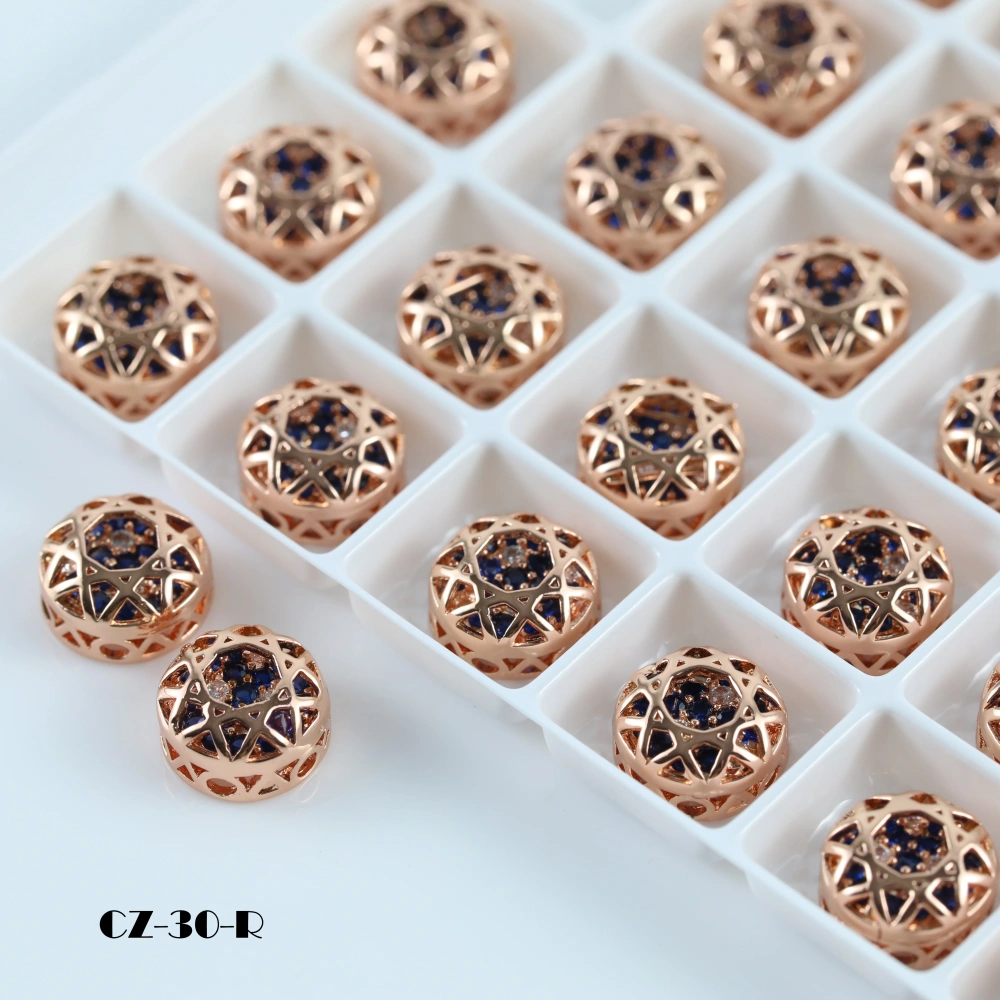 Shiny Crystal Round Claw Rhinestones Drill Cube Series For DIY Jewelry Making Accessories Bags Shoes Wedding Dress Decoration