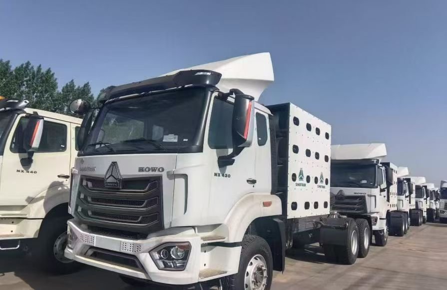 CNG 16-cylinder brand-new truck