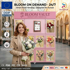 Joyfunplay - JFP Factory Direct Smart Flower Vending Machine 24/7 Automatic Fresh Flower Dispenser - Smart Vending Machine Manufacturer