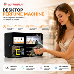 Joyfunplay - Commercial Standing Perfume Vending Machine 24h Self-Service Fragrance Dispenser with Touch Screen and Cashless Payment - Smart Vending Machine Manufacturer