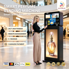 Joyfunplay - Commercial Standing Perfume Vending Machine 24h Self-Service Fragrance Dispenser with Touch Screen and Cashless Payment - Smart Vending Machine Manufacturer