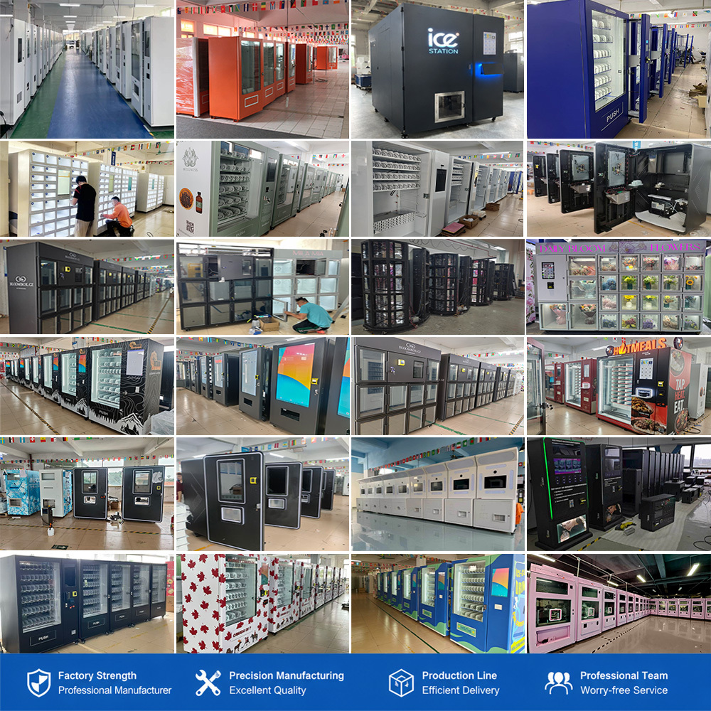 Joyfunplay - JFP Stainless Steel Flower Vending Machine 16 Bouquets 24H Refrigerated Smart Touch Screen Commercial CE - Smart Vending Machine Manufacturer