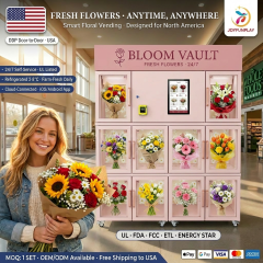 Joyfunplay - JFP Factory Direct Smart Flower Vending Machine 24/7 Automatic Fresh Flower Dispenser - Smart Vending Machine Manufacturer