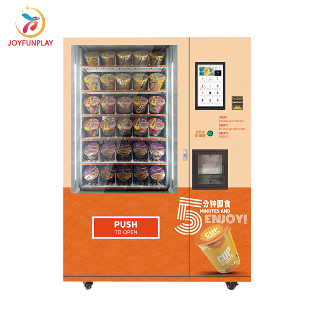 Joyfunplay - Intelligent Instant Noodle Vending Machine manufacture -JFP vending - Smart Vending Machine Manufacturer