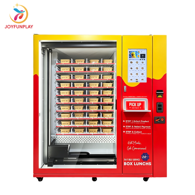Joyfunplay - Hot Food Vending Machine Manufacturer for Smart Hot Meal Solutions - JFP Vending - Smart Vending Machine Manufacturer