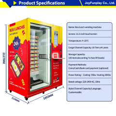 Joyfunplay - Hot Food Vending Machine Manufacturer for Smart Hot Meal Solutions - JFP Vending - Smart Vending Machine Manufacturer