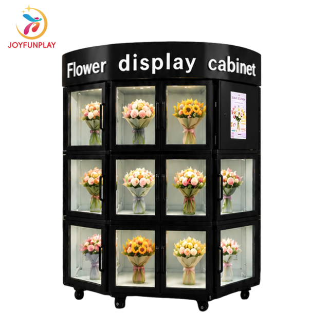 Joyfunplay - Smart refrigerated flower vending machine profit- JFP Vending Machine Factory - Smart Vending Machine Manufacturer