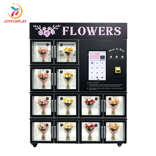 Joyfunplay - OEM smart outdoor fresh flower kiosk machine price- JFP Vending Machine Factory - Smart Vending Machine Manufacturer