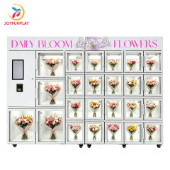 Joyfunplay - Refrigerated flower locker vending machine price- JFP Vending Machine Factory - Smart Vending Machine Manufacturer