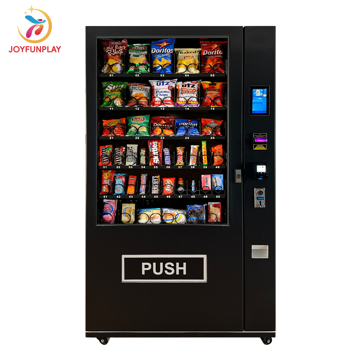 Joyfunplay - China Cashless Commercial Vending Machine - Source JFP Vending Factory Price - Smart Vending Machine Manufacturer