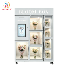 Joyfunplay - Automatic flower vending machine airport business- JFP Vending Machine Factory - Smart Vending Machine Manufacturer