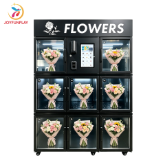 Joyfunplay - Custom 24 Hour Refrigerated Flower Vending Machine - JFP Vending Machine Factory - Smart Vending Machine Manufacturer